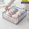 Underwear Storage Organizer for Clothes Separated Socks Shorts Bra Storage Boxs Dormitory Closet Organizer Drawer Washable