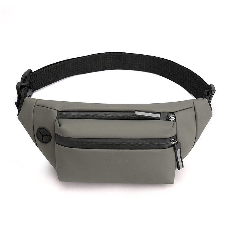 Waterproof Man Waist Bag Fanny Pack Fashion Chest Pack Outdoor Sports Crossbody Bag Casual Travel Male Belt Bag Hip Waist Packs