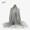 180X95CM Women Classic Muslim Crinkle Hijab Scarf Soft Cotton Head Scarves Turban Shawls Wraps Islamic Headband Femme Musulman