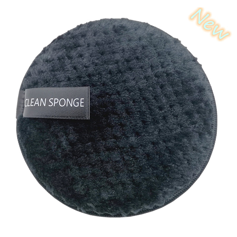 Reusable Makeup Remover Pads Cotton Wipes Microfiber Make Up Removal Sponge Cotton Cleaning Pads Tool