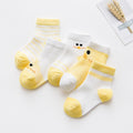 5Pairs/lot 0-3Y Infant Baby Socks Baby Socks for Boys Girls Cotton Mesh Newborn Toddler First Walkers Baby Clothes Accessories