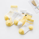 5Pairs/lot 0-3Y Infant Baby Socks Baby Socks for Boys Girls Cotton Mesh Newborn Toddler First Walkers Baby Clothes Accessories