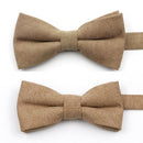 NEW Macarons Solid Color Men Bow Tie Super Soft Suede Classic Shirts Bowtie Bowknot Adult Child Butterfly Cravats For Wedding