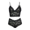 Sexy Lingerie Underwear Suits For Women Black Shorts Solid Lace White Vest Camisole Tube Top Panties Flower Printed Christma