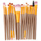 FJER 6PCS-20PCs Makeup Brush Set Cosmetict Makeup For Face Make Up Tools Women Beauty Professional Foundation Blush Eyeshadow