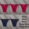 5PCS/Set Sexy Underwear Cotton Panties Women Lingerie Female Underpants Hoop Design Waistband Briefs Intimate Bikini Panty Woman