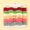 3/4/5/6Pcs/set Cute Bowknot Baby Headband Turban Solid Color Newborn Baby Girls Elastic Hair Bands Soft Nylon Hair Accessories