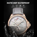 Swiss Brand POEDAGAR Men Watch Fashion Top Luxury Sport Men&