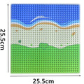 32x32 32x16 Dots Classic Base Plates Blocks Small Size DIY Bricks Baseplates ABS Plastic Assembly Plate Blocks For Children Kids