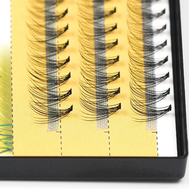 1box/60 Bundles,10D 0.1/0.07mm Thickness Individual Eyelash Extensions eyelashes Cluster Lashes, Natural False Eyelashes Bundles