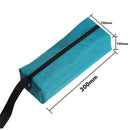 Oxford Canvas Waterproof Storage Hand Tool Bag Screws Nails Drill Bit Metal Parts Fishing Travel Makeup Organizer Pouch Bag Case
