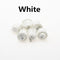 6Pcs 20mm Diameter Round Rocker Switches Black Mini Round Black White Red 2 Pin ON-OFF Rocker Switch KCD1-105