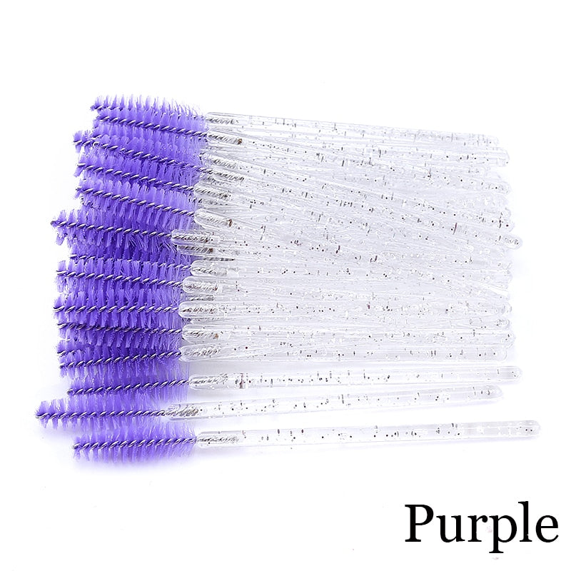 New Professional Eyebrow Brush Mascara Stick Wand Applicator Eye Lashes Extension Tool Cosmetic Brushes Set Beauty Makeup Tools