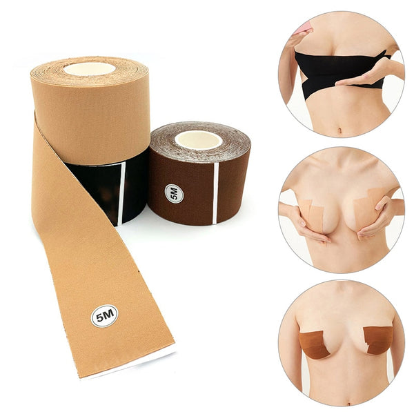 Catelyn  Bra Boob Tape Breast Lifting Tape Sticker For Nipples Body Booby Tape Fashion Chest Breast Adhesive Push Up Sticky Bra