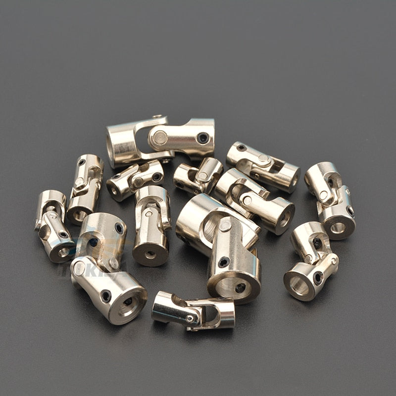 Rc Boat Car Metal Cardan Joint 2mm/2.3mm/3mm/3.175mm/4mm/5mm/6mm/8mm/10mm Gimbal Couplings Shaft Motor Connector Universal Joint