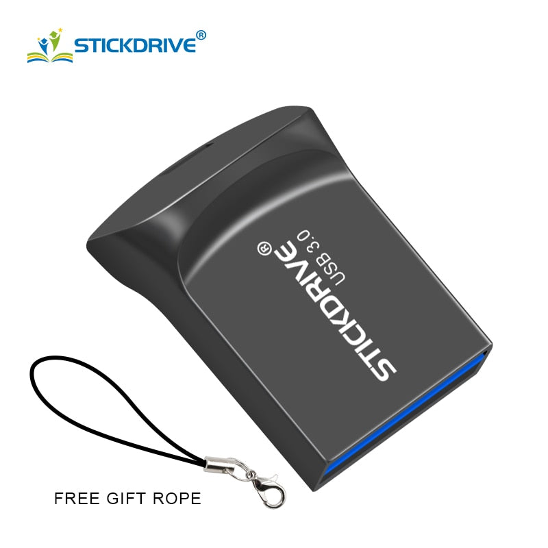 Super mini metal 3.0 usb flash drive 128GB 64GB 32GB 16GB flash drive portable memory stick Pendrive Storage flash disk Gift