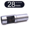 Round Punch Hollow Punch Steel Chisel Leather Puncher Cutting Tool for Belts, Metal Gaskets, Leather, Canvas (0.5mm To 60mm)