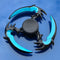 Anime Game Weapon Fidget Spinner Colorful Metal Zinc Alloy Ninja Shuriken Darts Hand Spinner Smooth Electroplate Fidget Gryo Toy