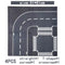 32*32 50*50 Dots Classic Base Plates Blocks DIY Small Size City Road Bricks Baseplates Construction Building Toys For Kids Gifts