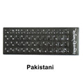 Russian French English Arabic Spanish Portuguese Hebrew Keyboard Stickers Letter Alphabet Layout Sticker For Laptop Desktop PC