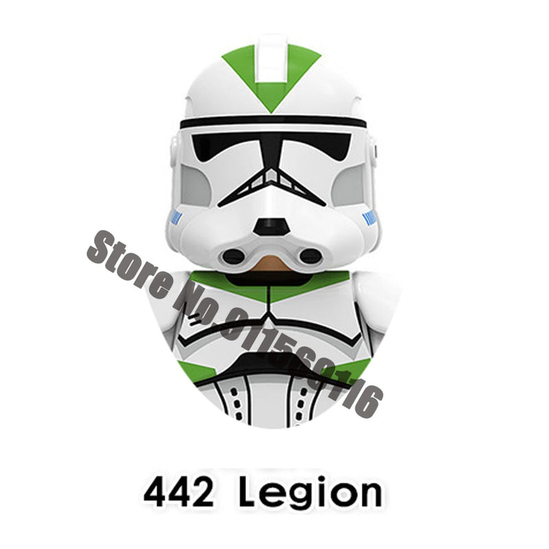Disney Republic Commando Clone 501st Troopers Building Blocks Force 99 Scorch Sev Crosshair Wrecker Bricks Figures Toys