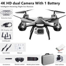 2021 New JC801 UAV HD Professional Dual Camera Remote Control Helicopter 4K Dual Camera Drone Aerial Photography Quadcopter WIFI