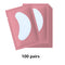 20/50/100 Pairs Eye Pad Eyelash Pad Gel Patch Patch Grafted Under The Eyelashes For False Eyelash Extension Paper Sticker Makeup