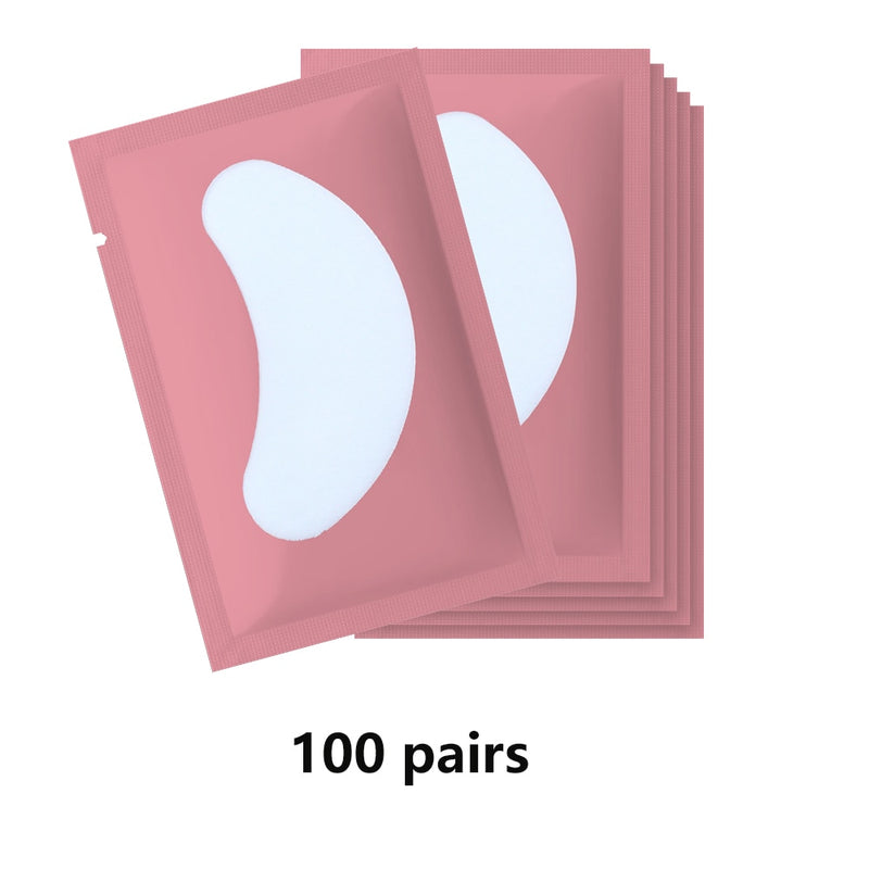 20/50/100 Pairs Eye Pad Eyelash Pad Gel Patch Patch Grafted Under The Eyelashes For False Eyelash Extension Paper Sticker Makeup