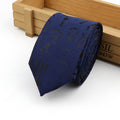61 Colors Jacquard Striped Plaid Paisley Necktie 6cm Polyester Male Narrow Tie Skinny Tuxedo Suit Shirt Gift For Men Accessory