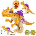 Jurassic World 2 Brutal Raptor Building Blocks Dinosaur Bricks Tyrannosaurus Indominus I-Rex Assemble Dino Kids Toys