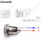 1/2/5Pcs/Set DC099 5.5 mm x 2.1mm DC Power Jack Socket Female Panel Mount Connector metal 5.5*2.1