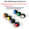 7Pcs PBS-33b 2Pin Mini Switch 12mm 12V 1A Waterproof momentary Push button Switch since the reset Non-locking