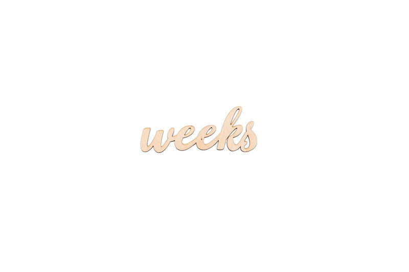 19pcs Wooden Baby Milestone Card For Newborn Baby Photography Engraved Age Milestone Wood Card Month Sticker Newborn Gifts