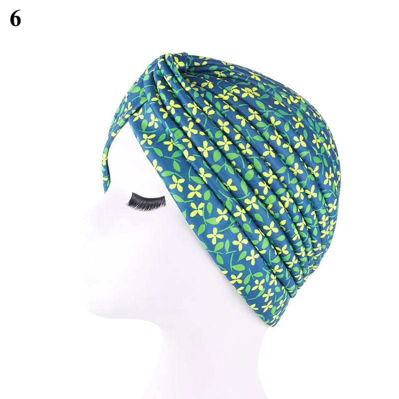 Fashion Muslim Turban Scarf For Women Islamic Inner Hijab Caps Twisted Arab wrap Head Wraps Musulman Turbante Mujer