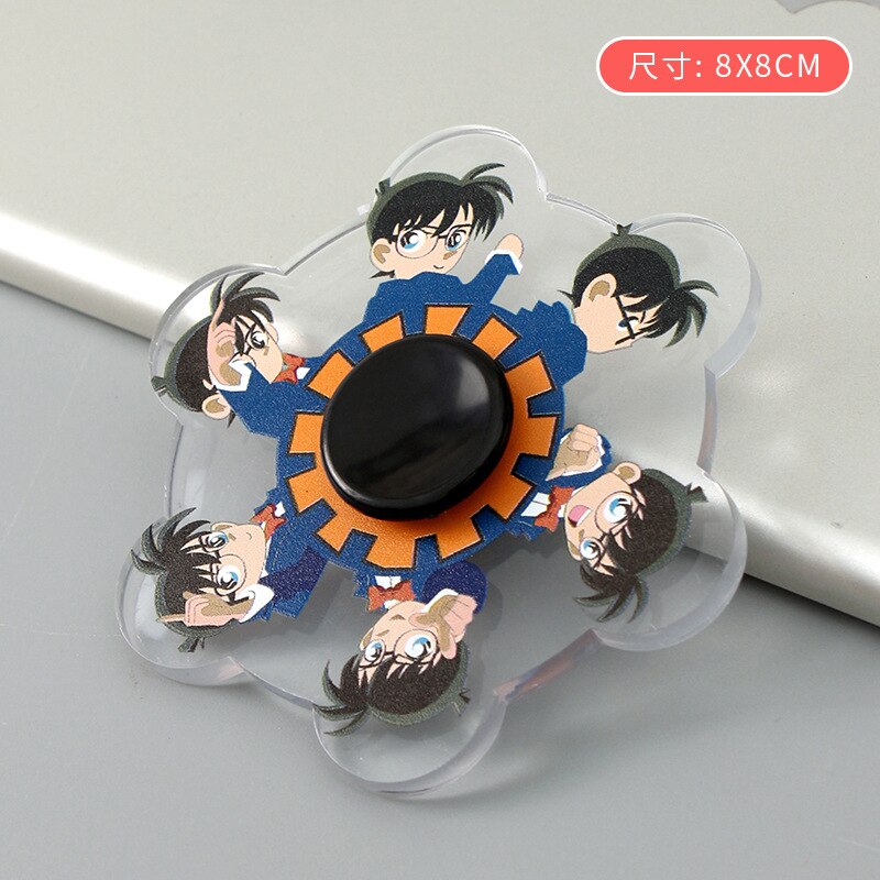 Fidget Spinner 3D Running Cartoon Anime The Astronauts Turn Villain Anti-Stress Fidget Toy Finger Dynamic Changing Gyro