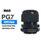 Waterproof Cable Gland 10pcs Cable entry IP68 PG7 for 3-6.5mm PG9 PG11 PG13.5 PG16 PG19/21/ White Black Nylon Plastic Connector
