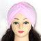 Fashion Muslim Turban Scarf For Women Islamic Inner Hijab Caps Twisted Arab wrap Head Wraps Musulman Turbante Mujer