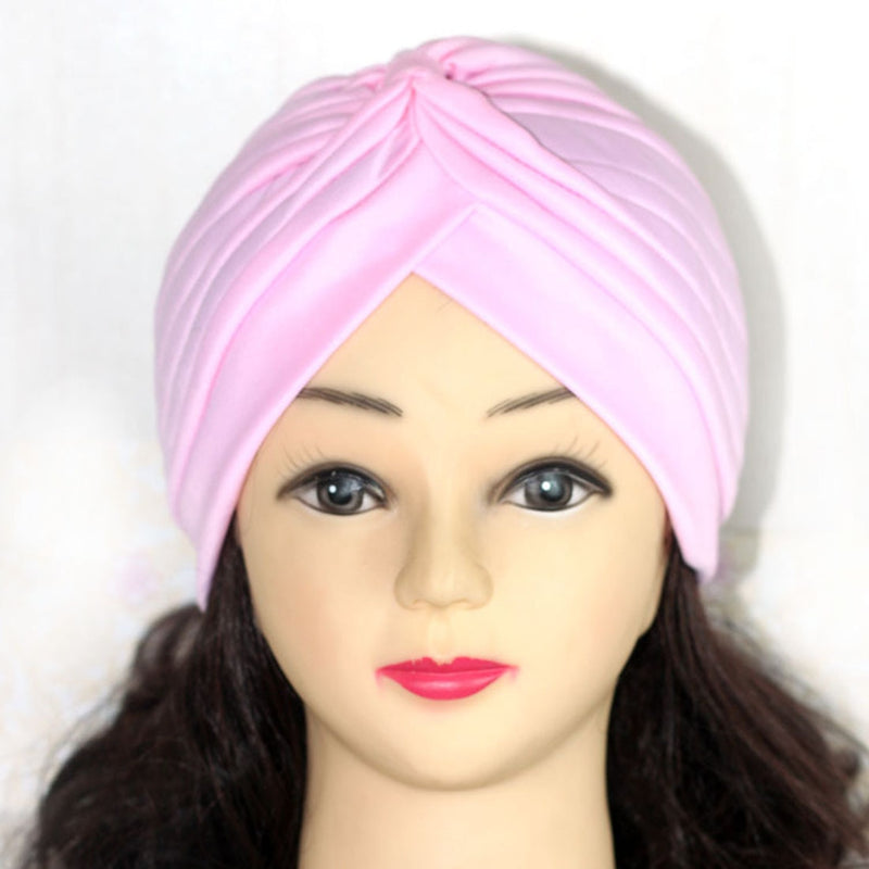Fashion Muslim Turban Scarf For Women Islamic Inner Hijab Caps Twisted Arab wrap Head Wraps Musulman Turbante Mujer