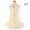 Muslim Bubble Chiffon Hijab Scarf Women Solid Color Soft Long Shawls and Wraps Georgette Head Scarves Ladies Hijabs