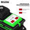 HILDA Laser Level 12 Lines 3D Level Self-Leveling 360 Horizontal And Vertical Cross Super Powerful Green Laser Level