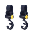 1-2pcs Baby Hanger Baby Bag Stroller Hooks Pram Rotate 360 Degree Baby Car Accessories Stroller Organizer Stroller Accessories