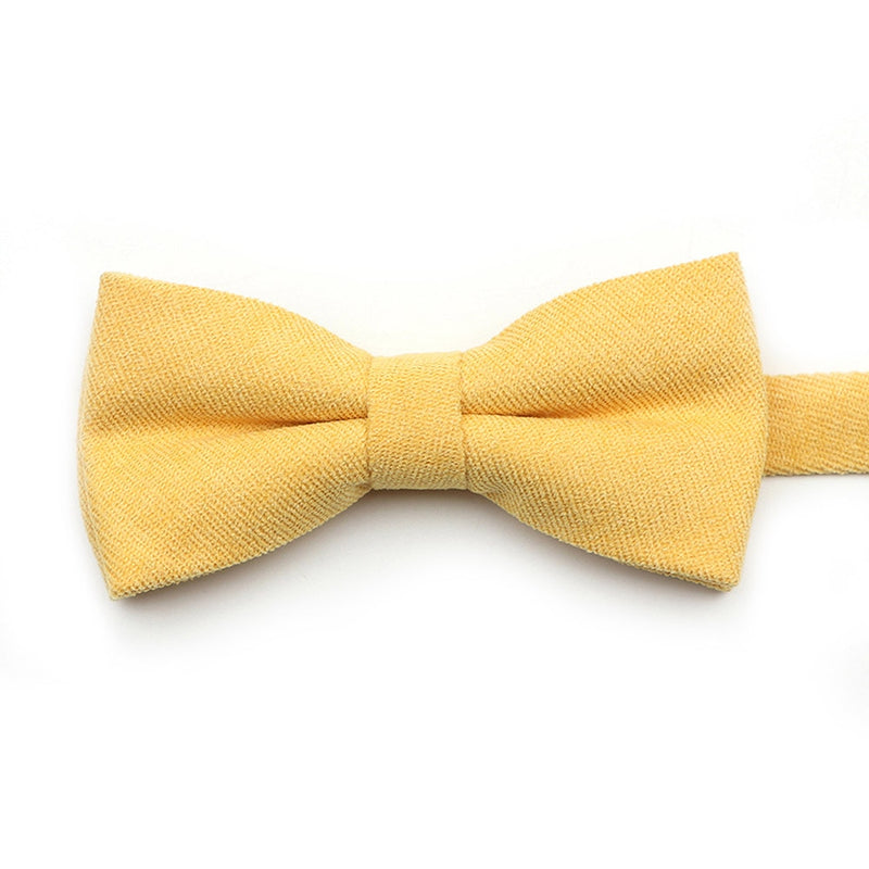 NEW Macarons Solid Color Men Bow Tie Super Soft Suede Classic Shirts Bowtie Bowknot Adult Child Butterfly Cravats For Wedding