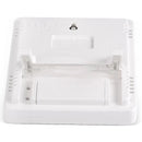 LCD Digital Thermometer Hygrometer Temperature Humidity Tester Weather Station Clock For Eyelash Extension Makeup Beauty Salon