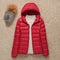 2021 New Women Thin Down Jacket White Duck Down Ultralight Jackets Autumn And Winter Warm Coats Portable Outwear