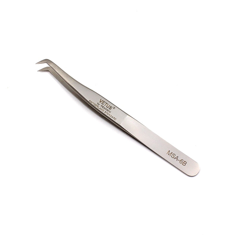 Makeup Professional Eyelash Tweezers 3D Volume Eyelash Extension Tweezer Fan Lash Eyebrow Tweezers VETUS Excellent Closure
