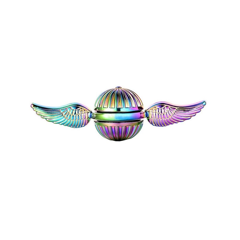 Golden Snitch Fidget Spinner for Kids Adult Anti Stress Fidget Toys Antistress Ball Metal Finger Rotation Spinner Desk EDC Toys