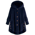 New Women&#39;s coats wool&amp;blends 2020 Autumn Winter Coat Women Warm Teddy Bear Coat wool Jacket Female Plush Coat Hooded Jacket New