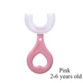 Baby Toothbrush Children 360 Degree U-shaped Child Toothbrush Teethers Baby Brush Silicone Kids Teeth Oral Care Cleaning