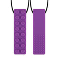 1Pc Sensory Chew Necklace Brick Chewy Kids Silicone Biting Pencil Topper Teether Toy, Silicone teether for children with autism