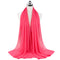 72*175cm Hijab Chiffon 2021 Maxi Big Size Scarf For Muslim Women Headscarf Ladies Headwraps Pashmina Hijab Muslim Fashion Islam